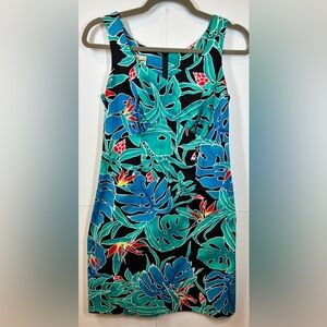 Hilo Hattie Tropical Birds of Paradise MuuMuu Hawaiian Dress Size XS